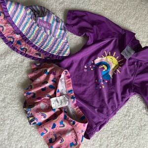youth 3 piece swim set